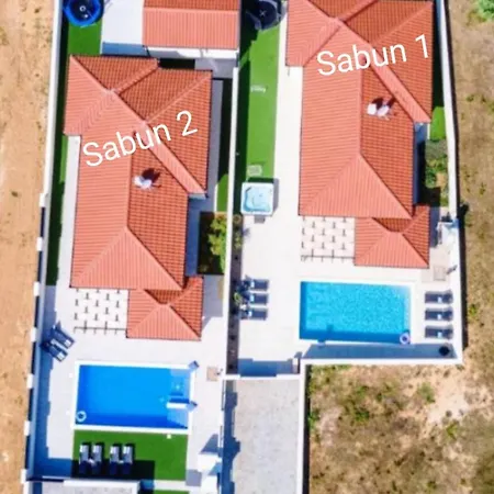 Sabun - Modern House With Heated Pool * Privlaka (Zadar)
