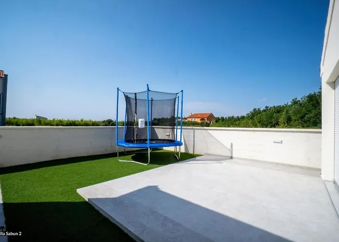 Sabun - Modern House With Heated Pool Villa Privlaka (Zadar)