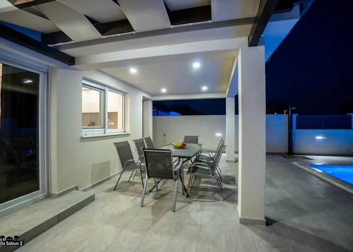 Sabun - Modern House With Heated Pool * Privlaka (Zadar)