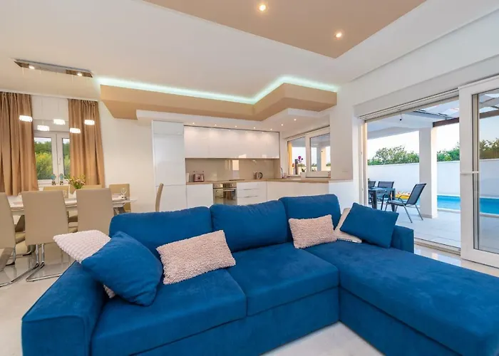 Sabun - Modern House With Heated Pool * Privlaka (Zadar)